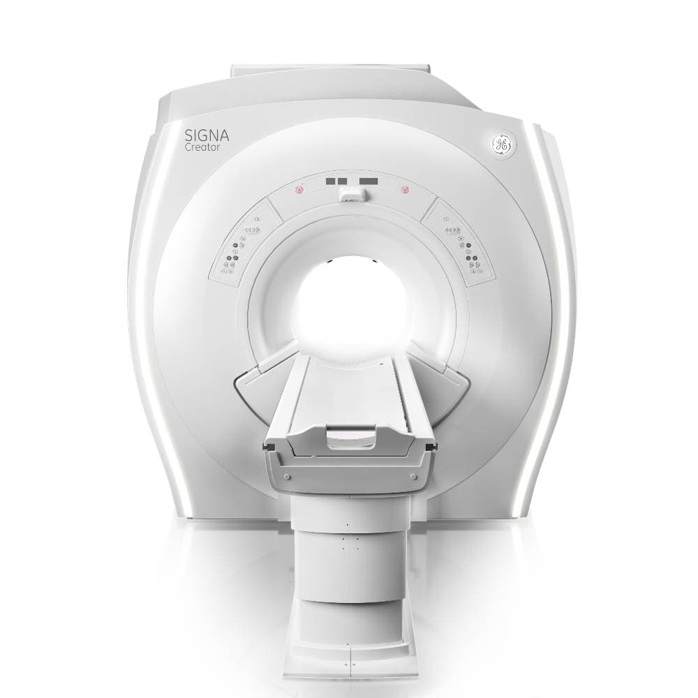 MRI 기기 전면부 사진